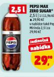 PEPSI MAX ZERO SUGAR