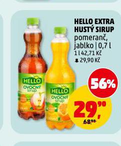 HELLO EXTRA HUST� SIRUP