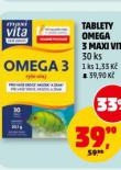 TABLETY OMEGA 3 MAXI VITA