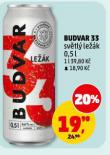 PIVO BUDVAR 33