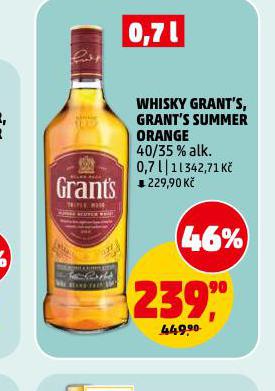 GRANT'S TRIPLE WOOD WHISKY