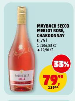 MAYBACH SECCO MERLOT ROS�