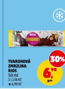TVAROHOVÁ ZMRZLINA RIOS