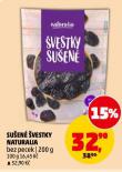 SUŠENÉ ŠVESTKY NATURALIA
