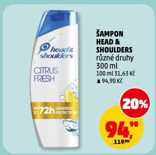 HEAD & SHOULDERS �AMPON NA VLASY