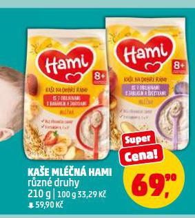 HAMI MLÉČNÁ KAŠE