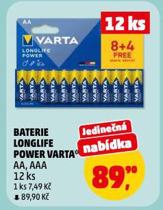 VARTA BATERIE