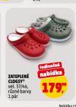 ZATEPLEN� CLOGSY