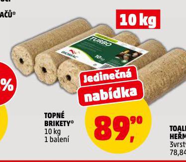 TOPNÉ BRIKETY