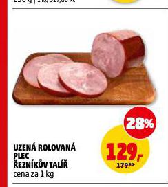 UZENÁ ROLOVANÁ PLEC