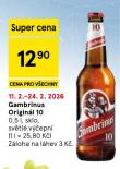 PIVO GAMBRINUS ORIGINÁL 10