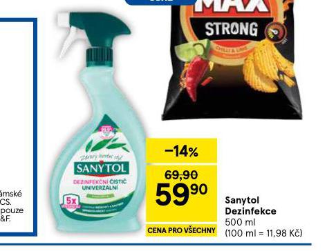 SANYTOL DEZINFEKCE