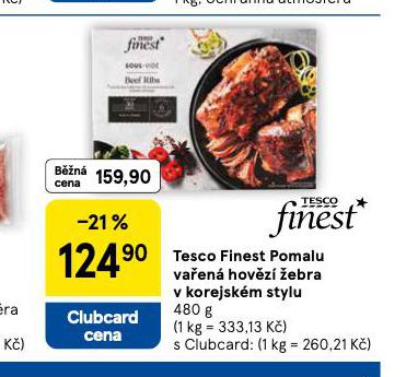 TESCO FINEST POMALU VA�EN� HOV�Z� �EVRA V KOREJSK�M STYLU