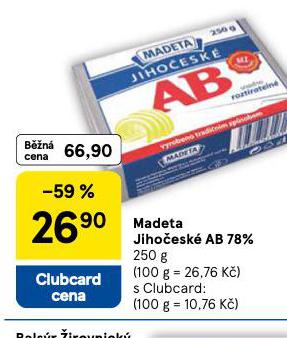 MADETA JIHO�ESK� AB 78%