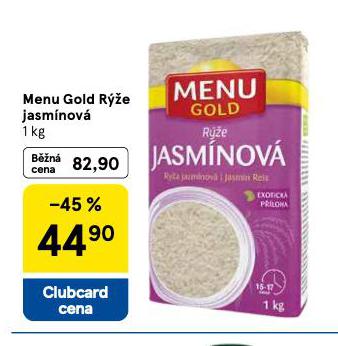 MENU GOLD RݎE JASM�NOV�