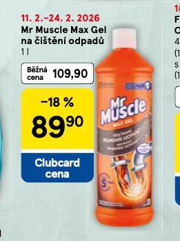 MR MUSCLE MAX GEL NA �I�T�N� ODPAD�