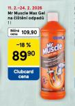 MR MUSCLE MAX GEL NA ČIŠTĚNÍ ODPADŮ
