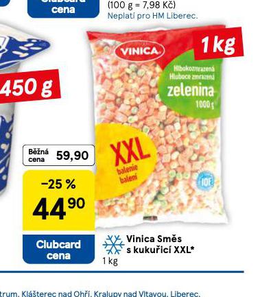 VINICA SMĚS S KUKUŘIČÍ XXL