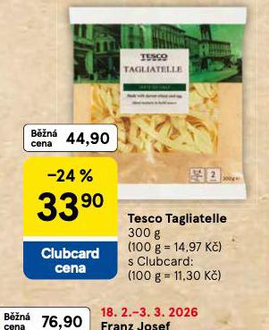 TESCO TAGLIATELLE