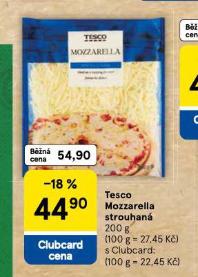 TESCO MOZZARELLA STROUHAN�