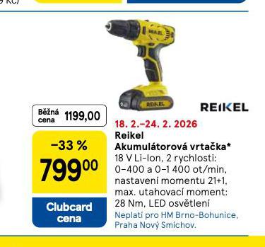 REIKEL AKUMUL�TOROV� VRTA�KA