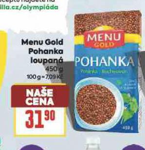 MENU GOLD POHANKA LOUPAN�
