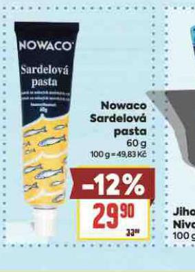 NOWACO SARDELOV� PASTA