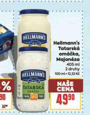 HELLMANN�S TATARSK� OM��KA, MAJON�ZA
