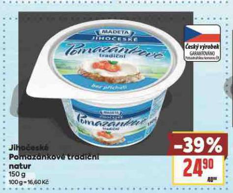 JIHO�ESK� POMAZ�NKOV� TRADI�N�