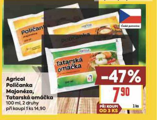 AGRICOL POLI�ANKA, MAJON�ZA, TATARSK� OM��KA