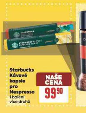 STARBUCKS K�VOV� KAPSLE PRO NESPRESSO