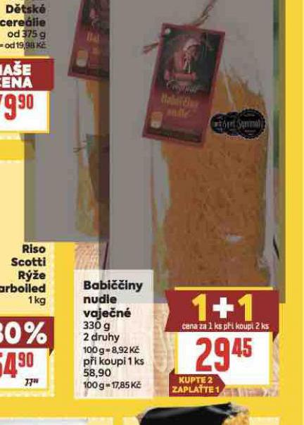 BABI��INY NUDLE VAJE�N�