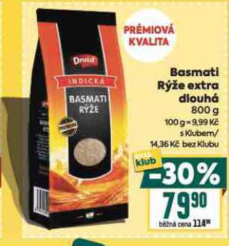 BASMATI RÝŽE EXTRA DLOUHÁ