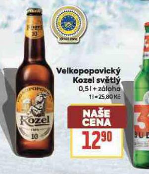 PIVO VELKOPOPOVICK� KOZEL 10