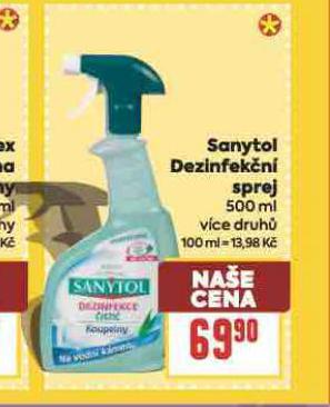 SANYTOL DEZINF�K�N� SPREJ