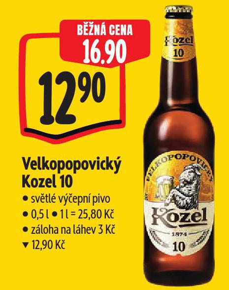 PIVO VELKOPOPOVICK� KOZEL