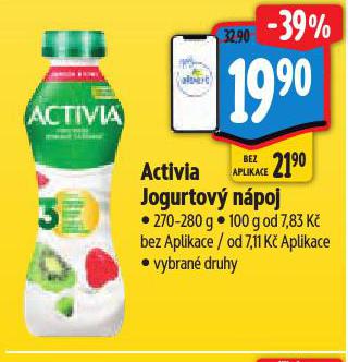ACTIVIA JOGURTOVÝ NÁPOJ