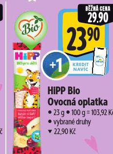 HIPP BIO OVOCN� OPLATKA