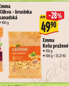 EMMA KEŠU PRAŽENÉ