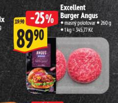 EXCELLENT BURGER ANGUS