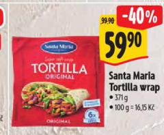 SANTA MARIA TORTILLA WRAP