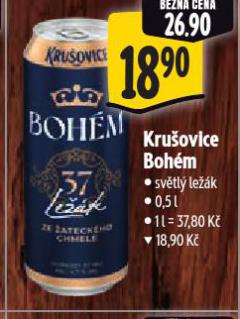 PIVO KRU�OVICE BOH�M
