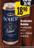 PIVO KRU�OVICE BOH�M