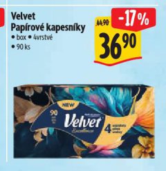 VELVET PAPÍROVÉ KAPESNÍKY