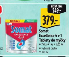 SOMAT TABLETY DO MY�KY