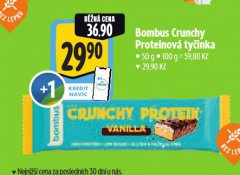 BOMBUS CRUNCHY PROTEINOV� TY�INKA