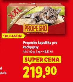 PROPESKO KAPSI�KY PRO KO�KY