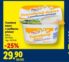 TVAROHOV� DEZERT S VANILKOVOU P��CHUT�