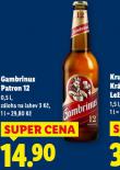 PIVO GAMBRINUS PATRON 12