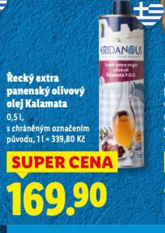 �ECK� EXTRA PANENSK� OLIVOV� OLEJ KALAMATA